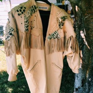 Designer made western jacket